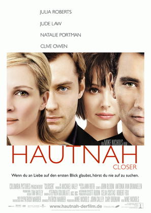 Mit Julia Roberts, Jude Law, Natalie Portman und Clive Owen. 104 Minuten.